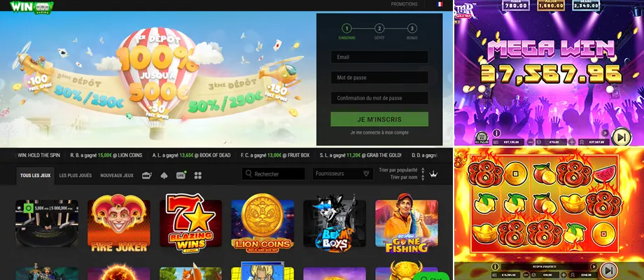 Casino WinOui : découvrez ce casino en ligne incontournable en 2024 et profitez de bonus fantastiques !