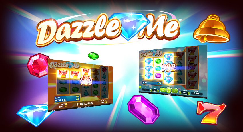 Machine à sous vidéo Dazzle Me Machine à sous vidéo Dazzle Me
