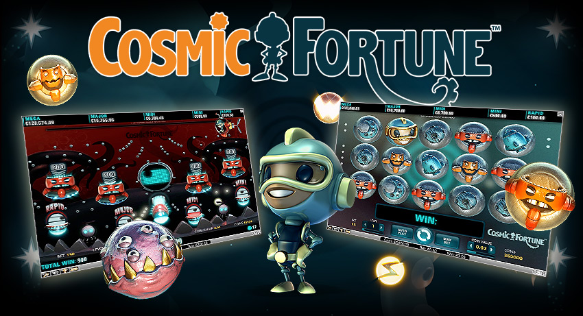 Machine à sous vidéo Cosmic Fortune de Netent Machine à sous vidéo Cosmic Fortune de Netent